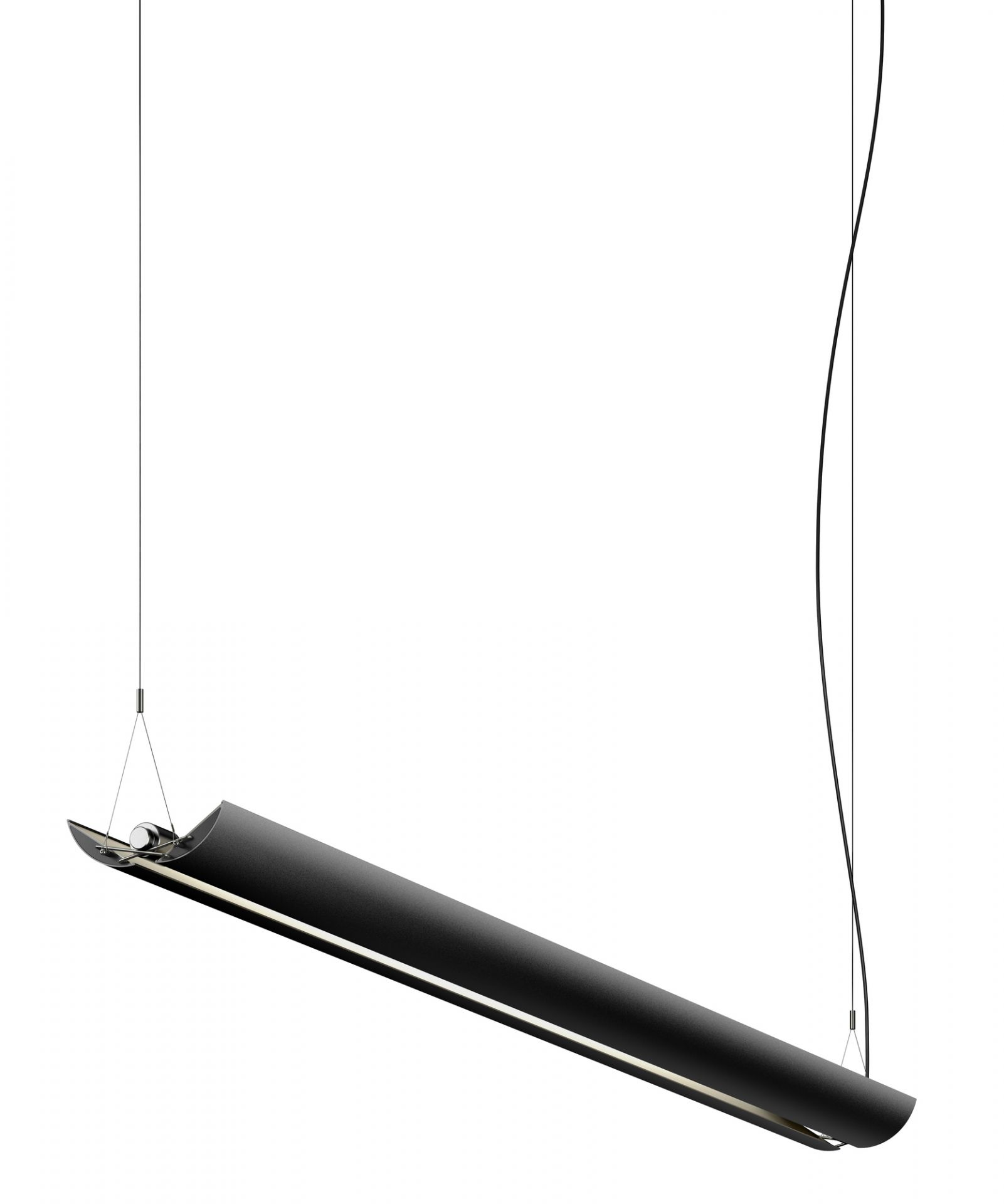 Updown 30 Pendelleuchte Belux Schwarz 2700K Dimmbar