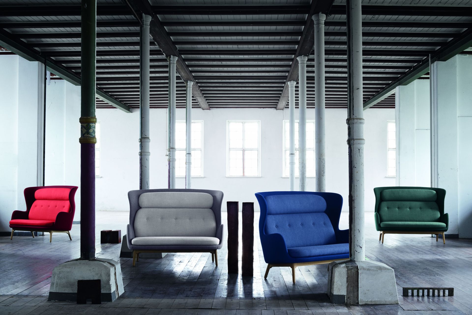 Ro Sessel Holz Fritz Hansen