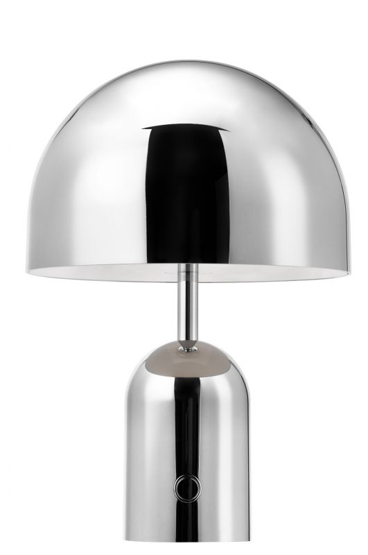 Bell Portable LED Table lamp Akkuleuchte / Tischleuchte Tom Dixon Silber