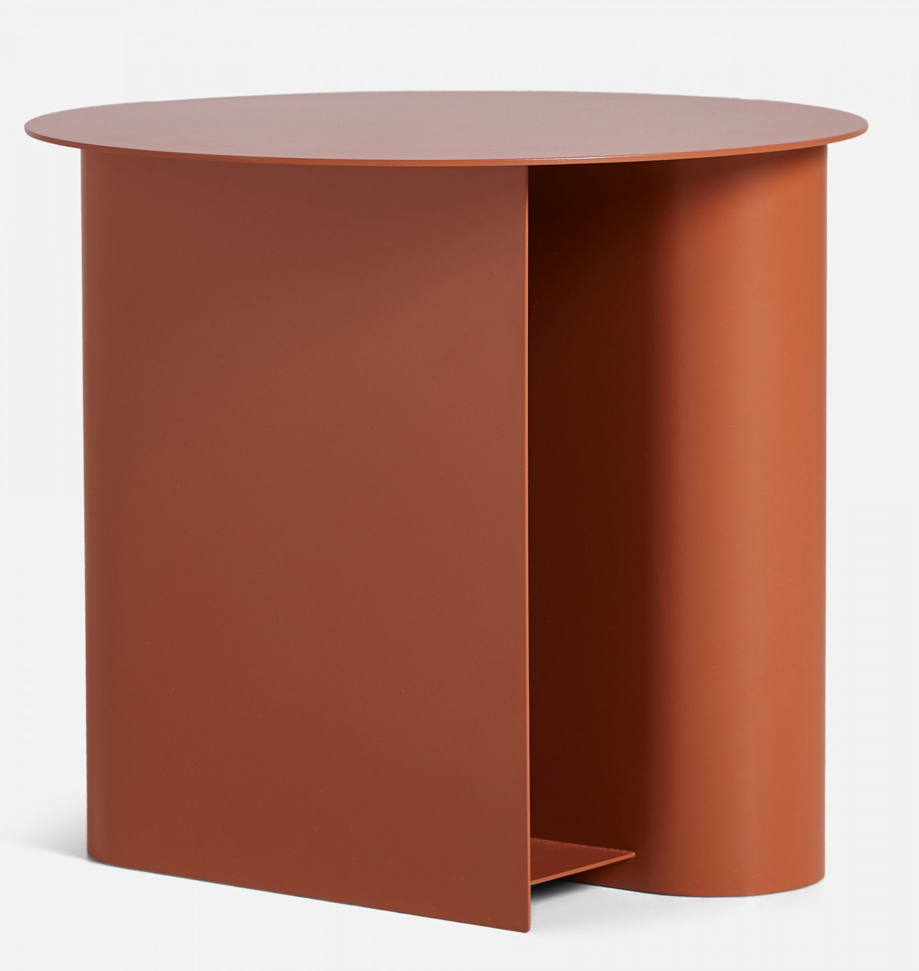 Sentrum Side Table Beistelltisch Burnt orange Woud Sentrum Side Table Beistelltisch Burnt orange Woud