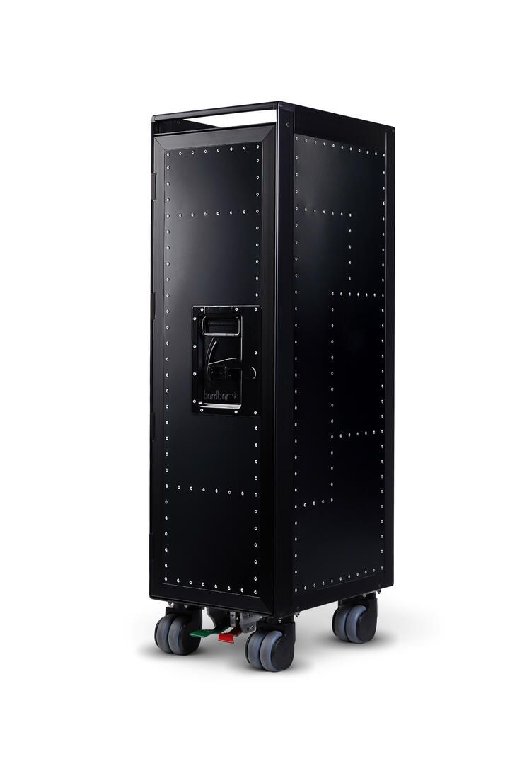 Rivet Rocker Black Classic Flugzeugtrolley Bordbar