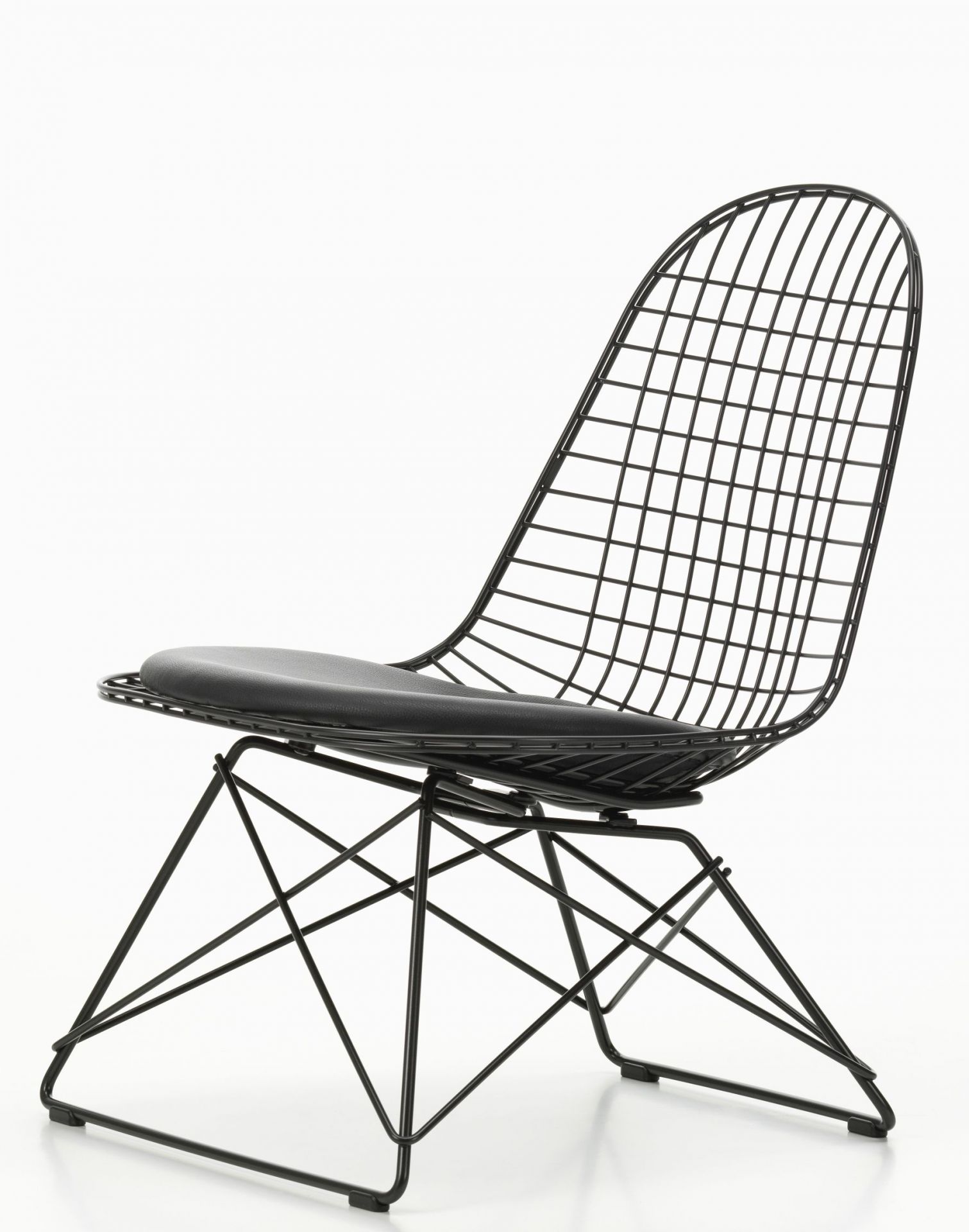 LKR-5 Wire Chair Stuhl mit Sitzkissen Vitra