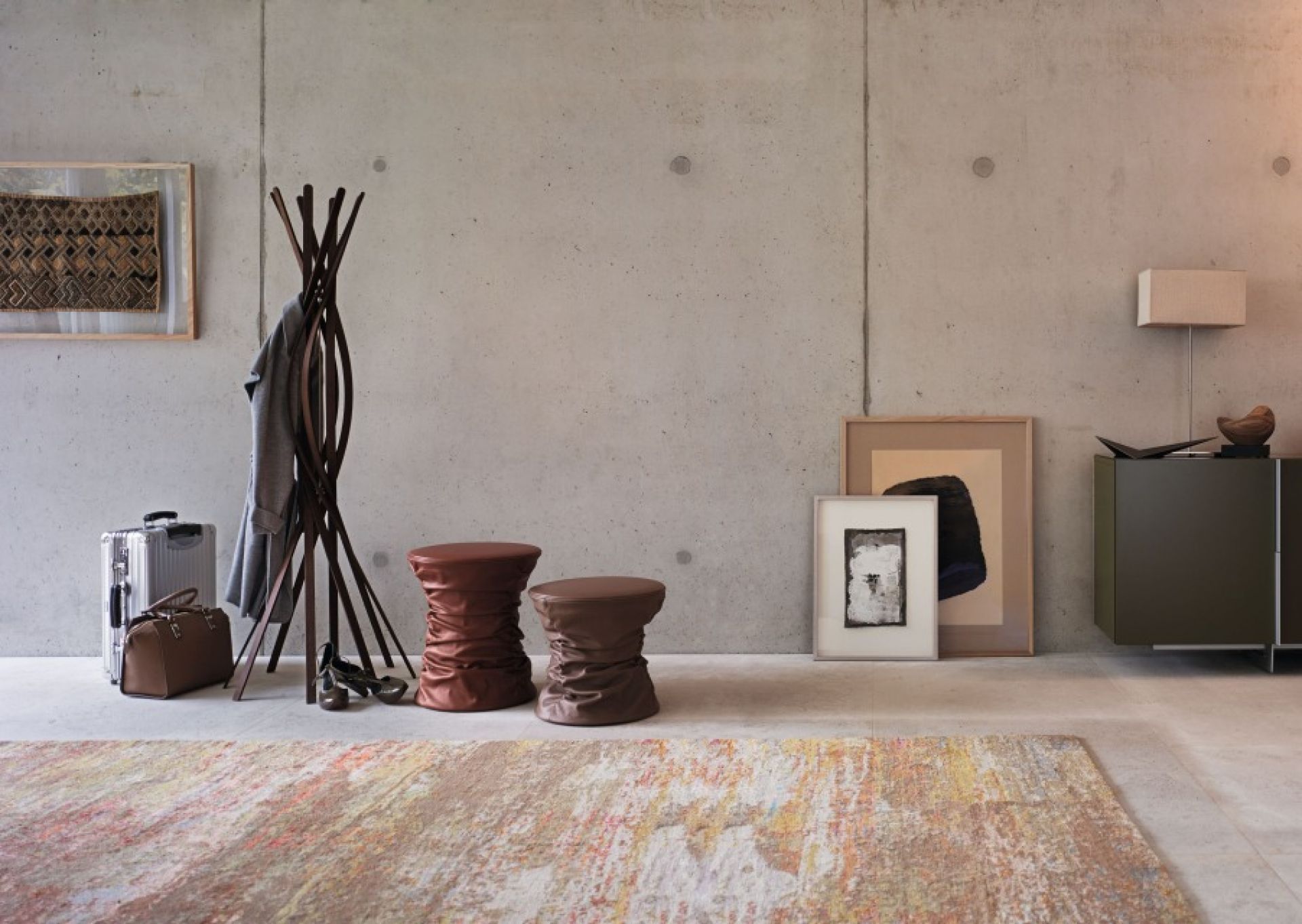Bellows Hocker / Beistelltischchen Walter Knoll