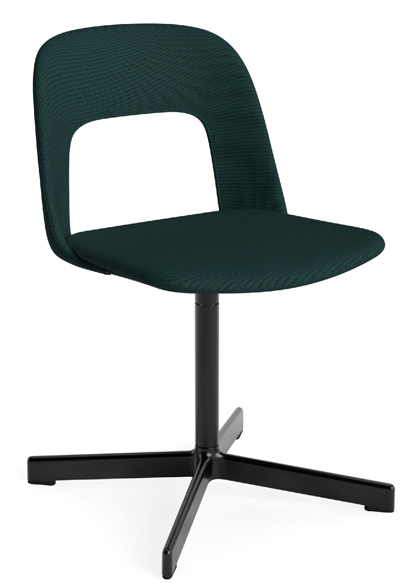 Layout Side Chair 134 4-Stern Drehfuß Stuhl Hay