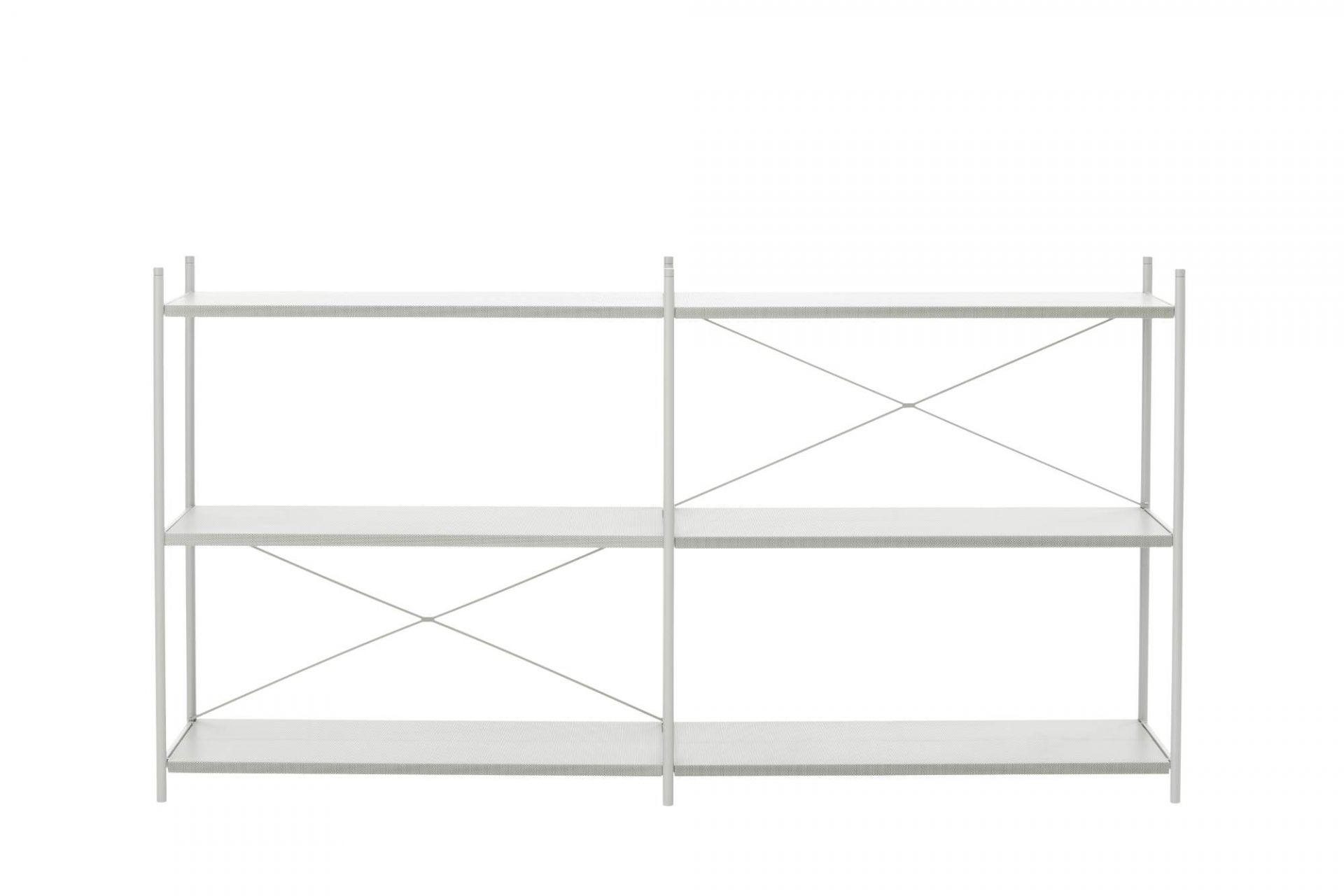 Punctual Shelving System 2x3 Regal Ferm Living-grau