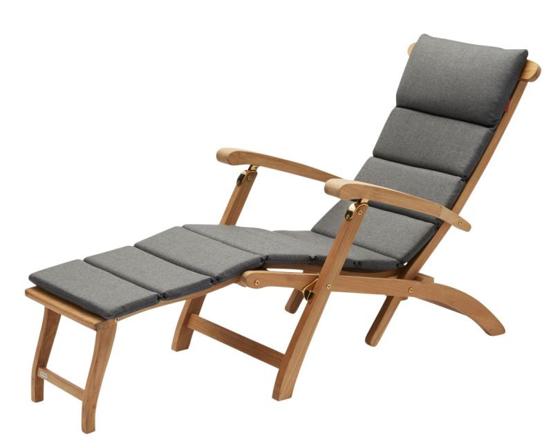 Barriere Liegestuhlkissen für Steamer Deck Chair Outdoor Skagerak by Fritz Hansen
