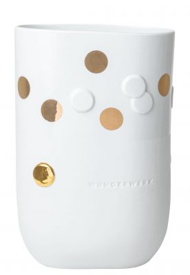 Goldener Punkt Vase Wunderwerk Räder 
