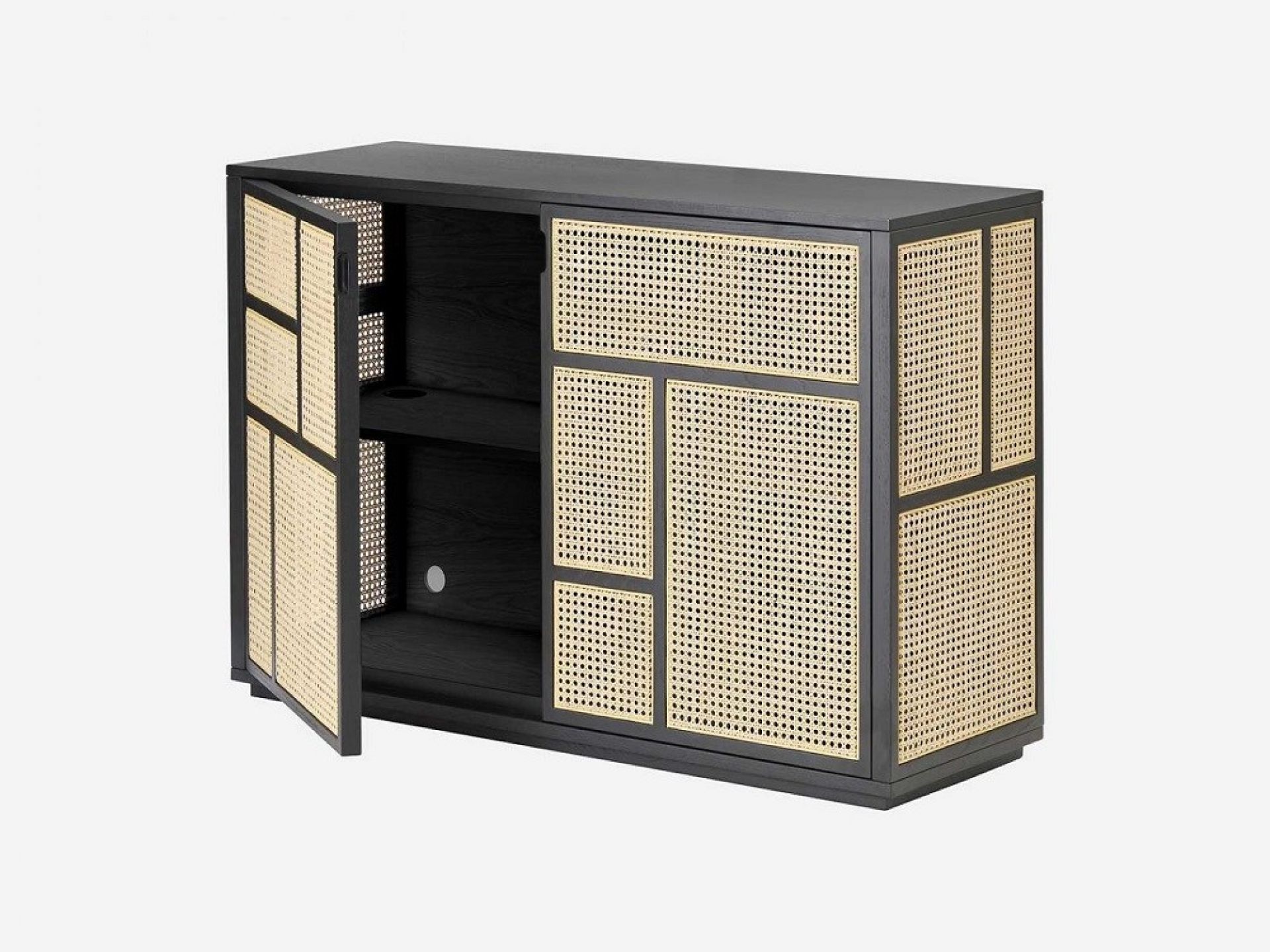 Air Sideboard Design House Stockholm Eiche schwarz