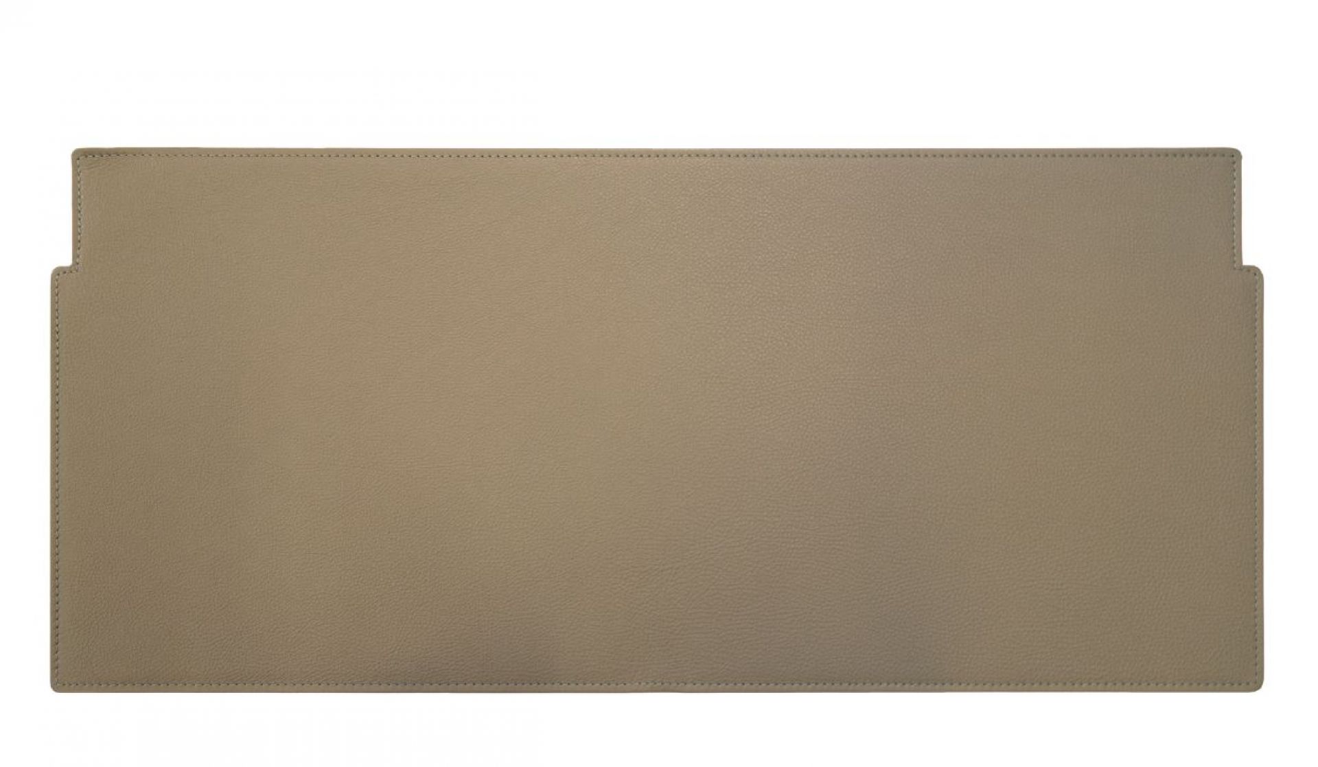 Lederauflage für USM Schreibtisch Innen 50x35 LICHTGRAU Leather on Top EINZELSTÜCK 