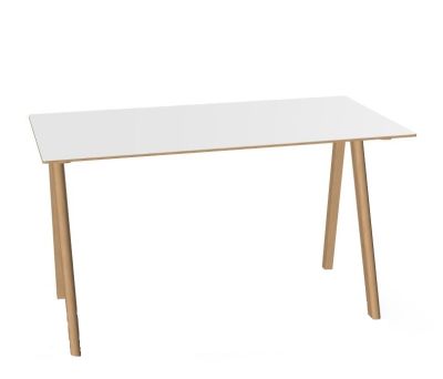 Copenhague CPH 90 Desk Bureau Platte Weiß / Gestell Eiche Hay EINZELSTÜCK