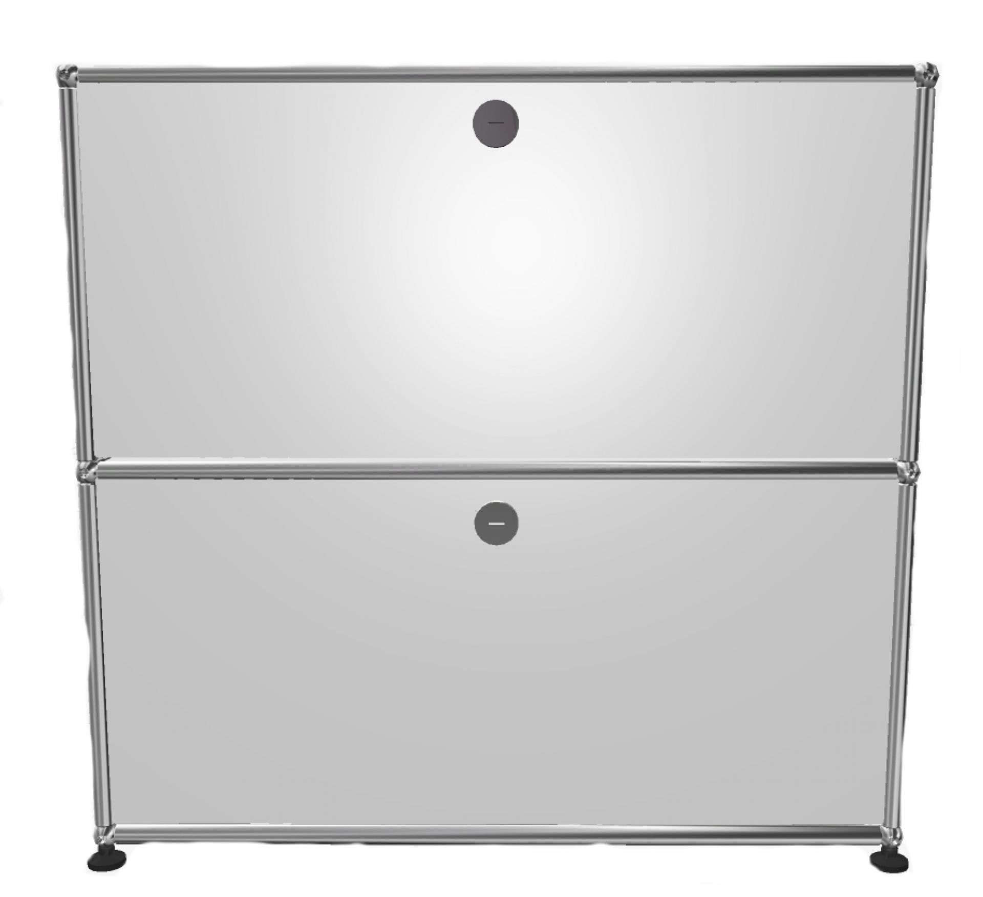 USM Haller Sideboard 2 Schubladen Reinweiß - FAST DELIVERY