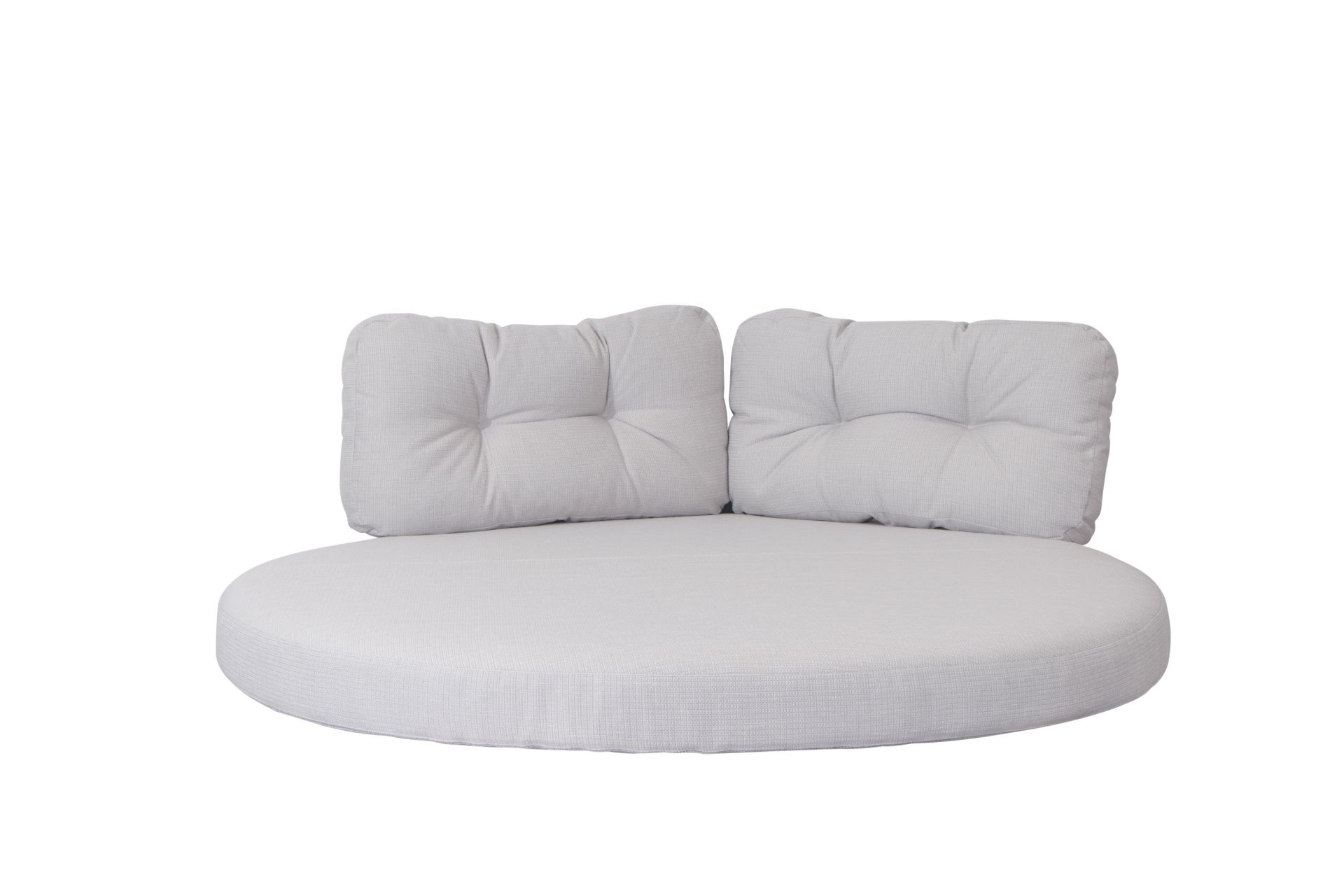 Ocean Outdoor Polsterset Weißgrau für Daybed Large Cane-Line
