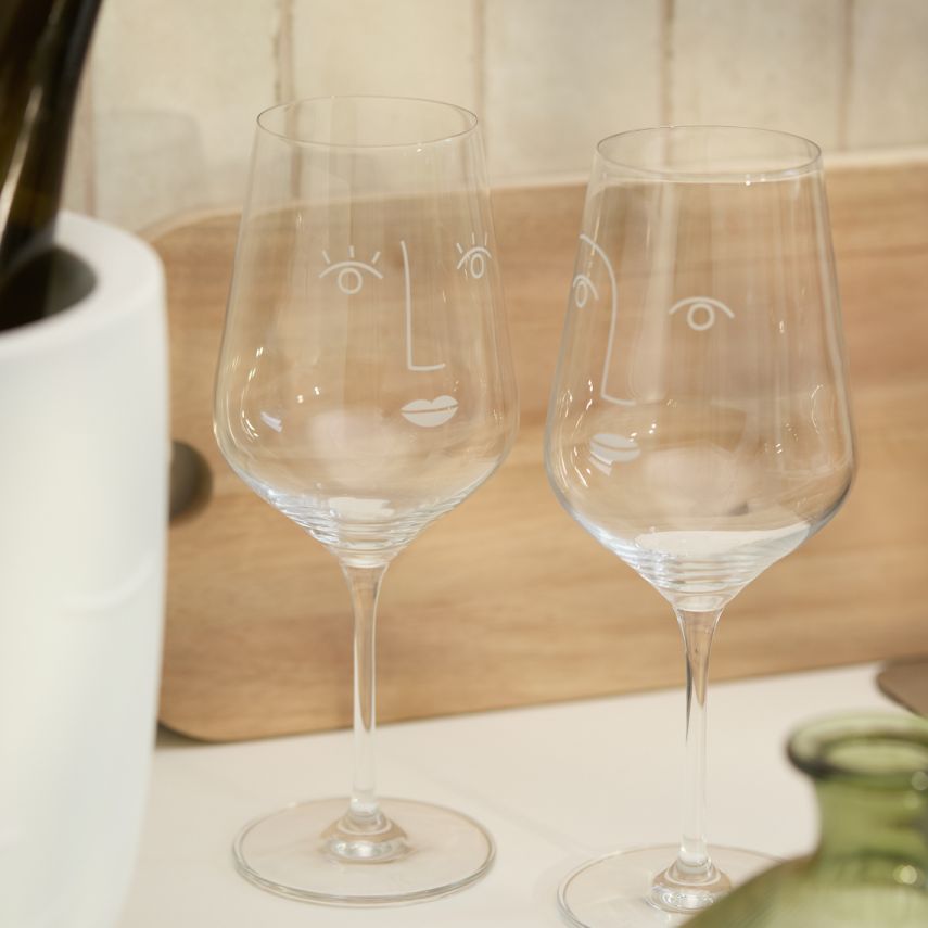 Weinglas Genießer Räder