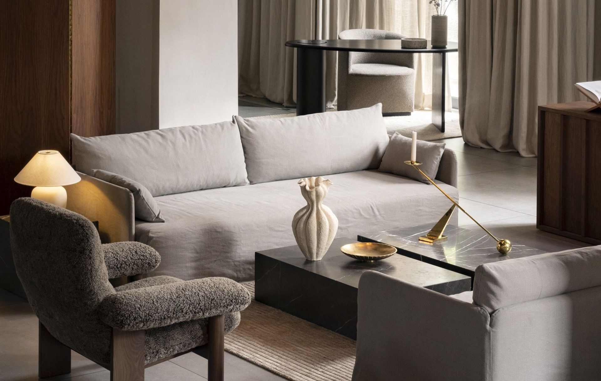 Offset Sofa 2-Sitzer Audo Copenhagen