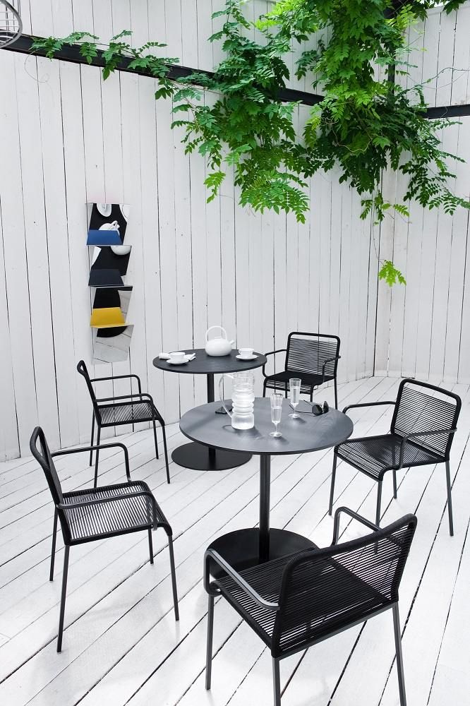 ARIA S43 Outdoor Armchair Armlehnenstuhl stapelbar La Palma