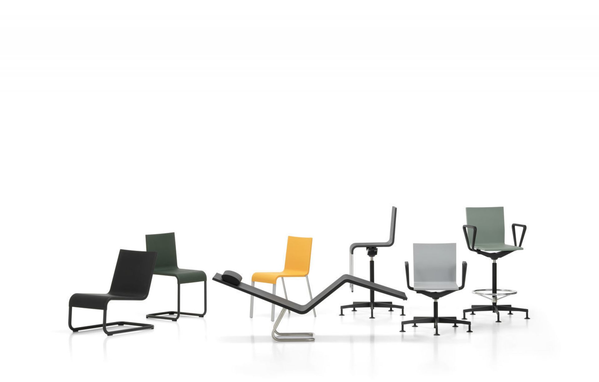 .04 Bürodrehstuhl mit Armlehne Vitra