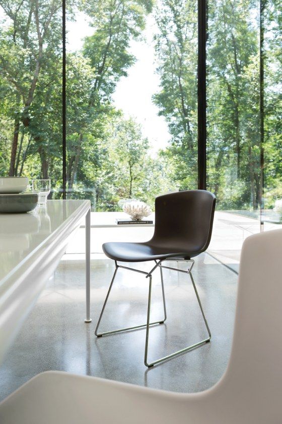 Bertoia Plastic Side Chair Kunststoff Stuhl Knoll International Bertoia Plastic Side Chair Kunststoff Stuhl Knoll International