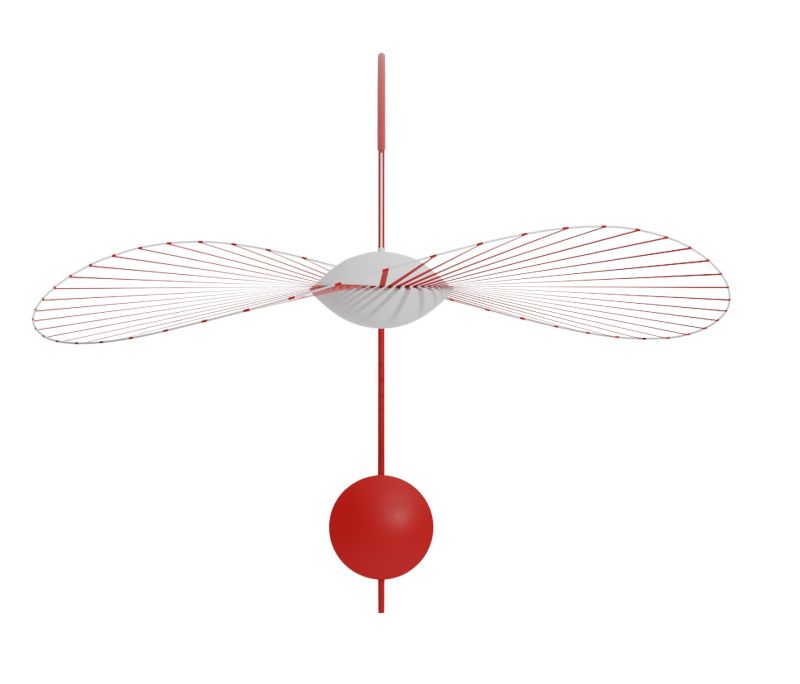 Vertigo Nova Wall lamp Wandleuchte Vermillion Petite Friture
