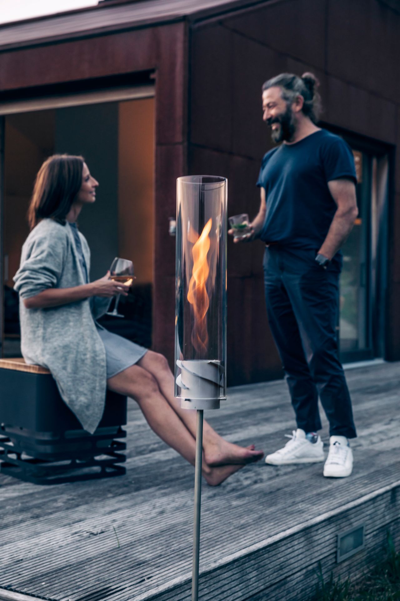 Spin 120 Erdspieß grau höfats EINZELSTÜCK