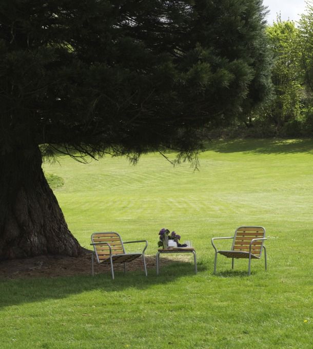 Vig Lounge Chair Wood Sessel Outdoor Normann Copenhagen