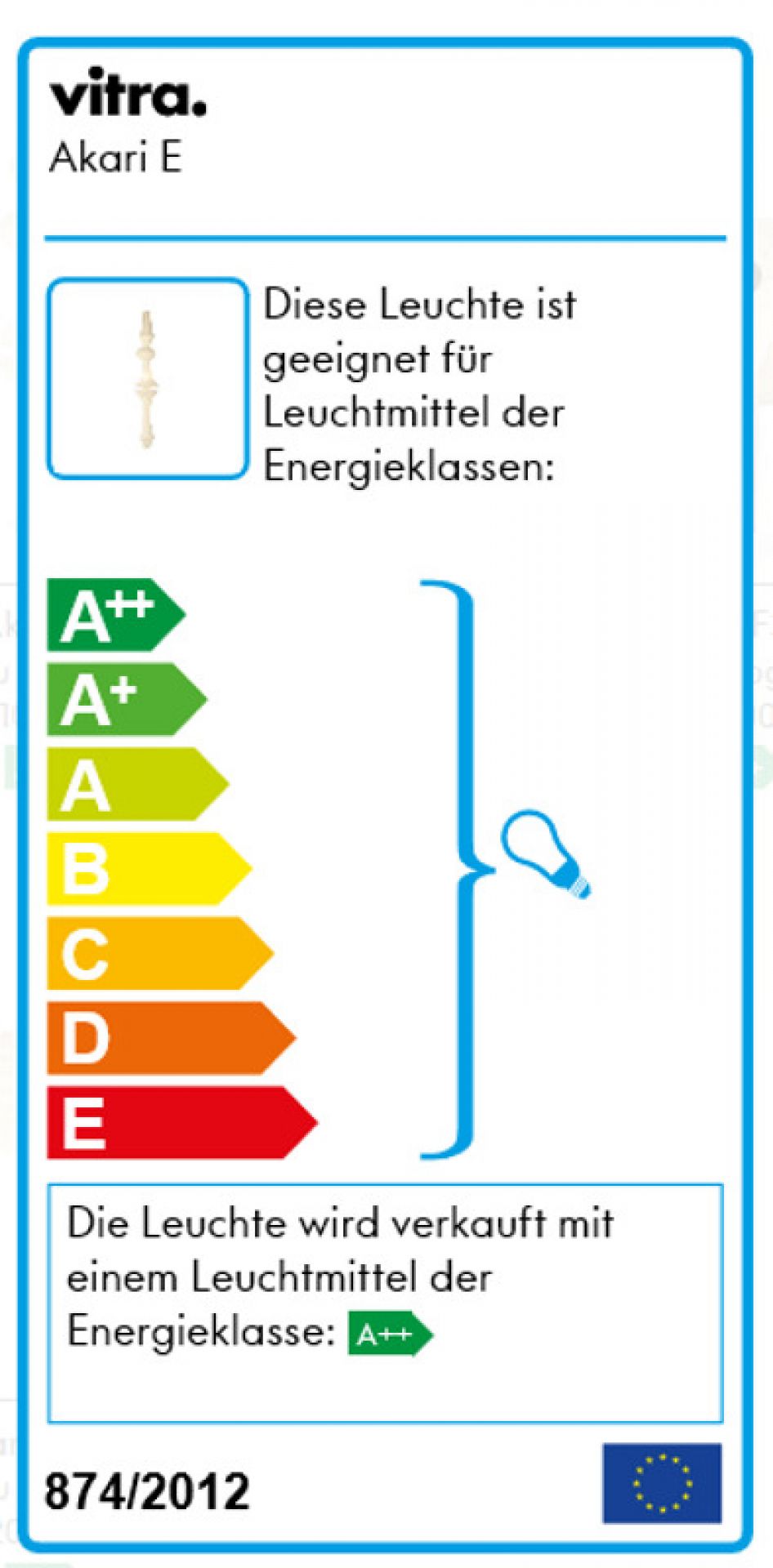 Akari Hängeleuchte E Vitra