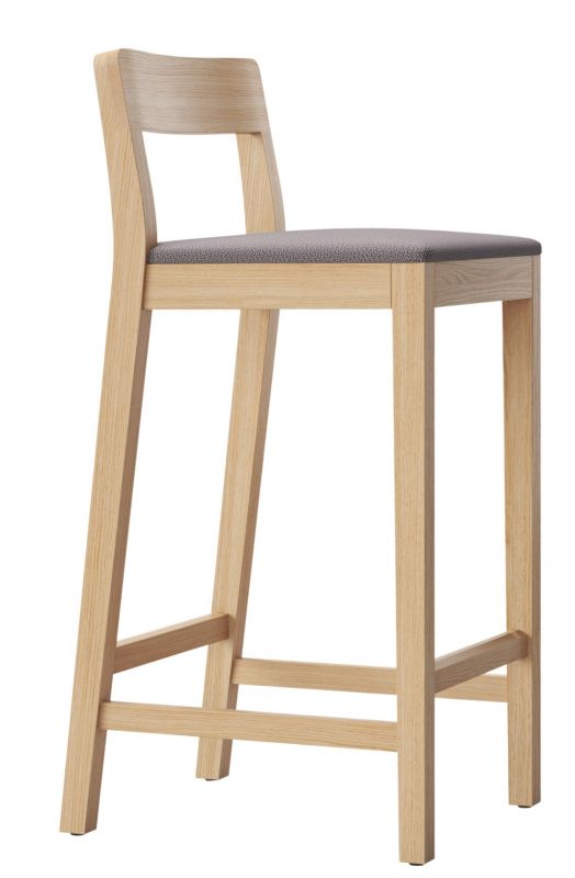 Sit Holz Barhocker mit Sitzpolster Zeitraum