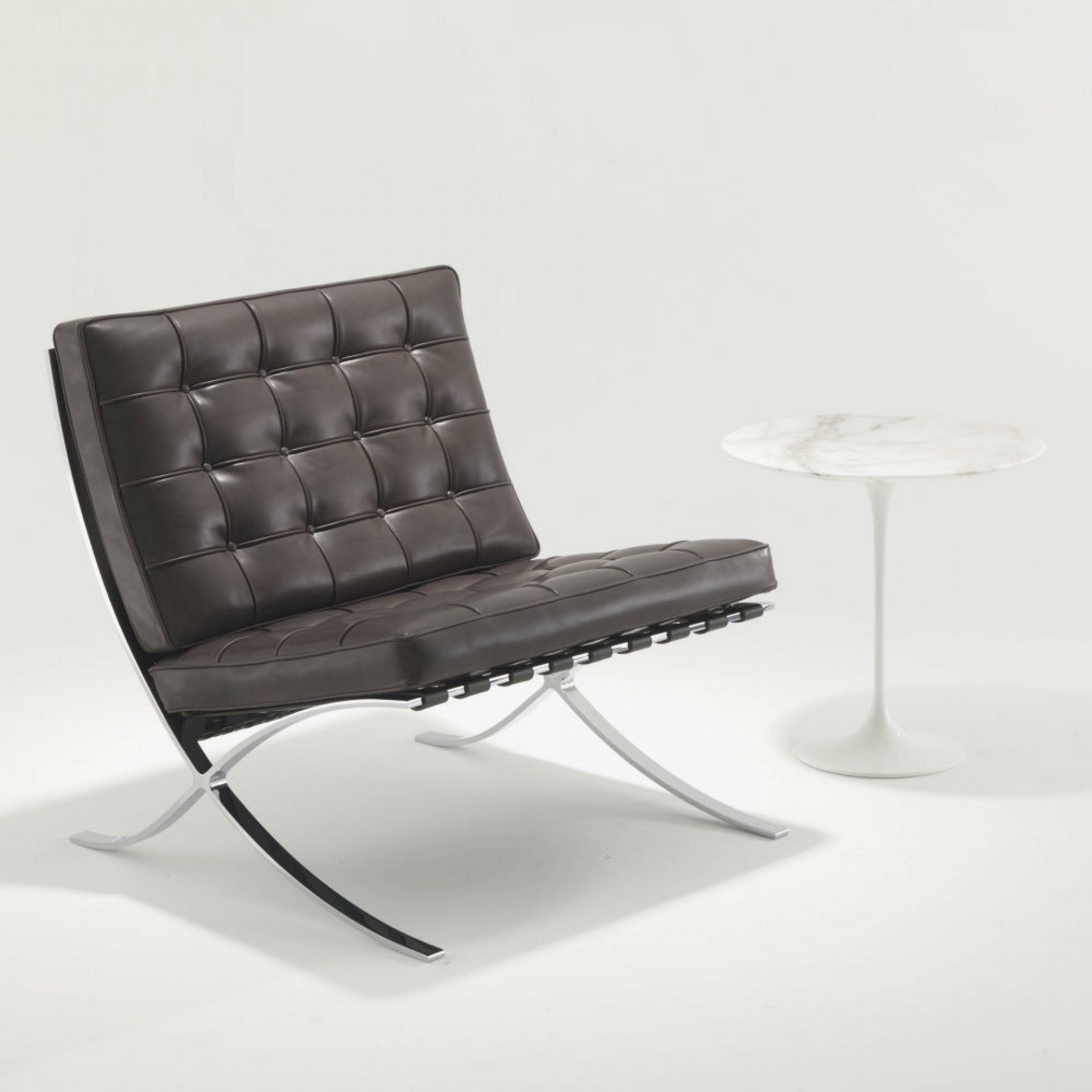 Barcelona RELAX Sessel Venezia dark brown Knoll International QUICK SHIP