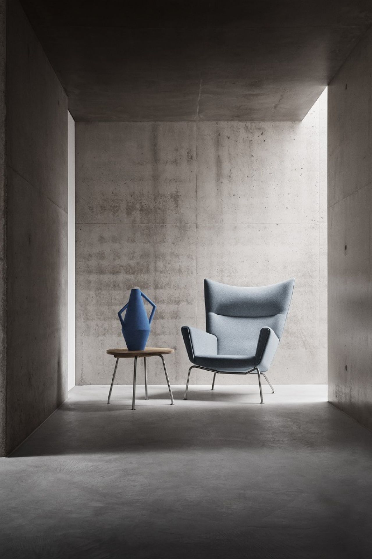 CH445 Wing Chair Sessel Carl Hansen & Søn Mood 1101