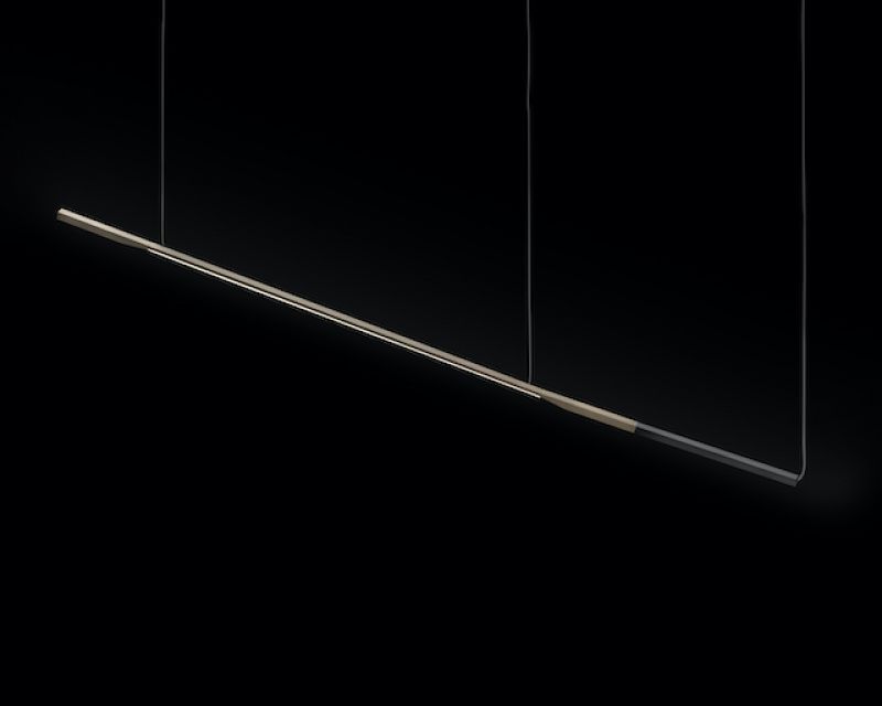 Ilo Pendelleuchte Satin Bronze Oluce