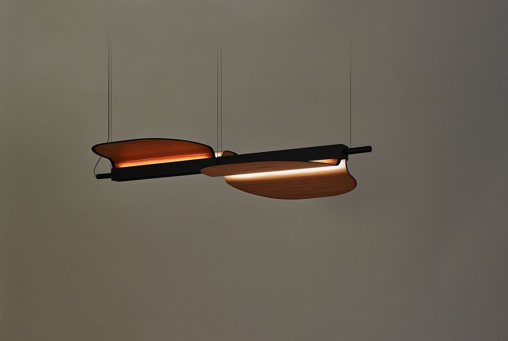 Omma 2 Leaves Pendelleuchte mit 2 Elementen LZF Lamps