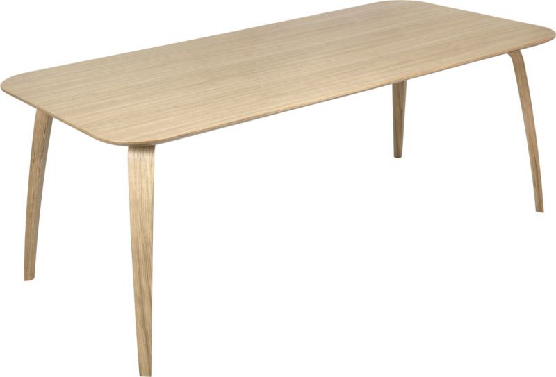 GUBI Dining Table Esstisch rechteckig 100x200 Gubi