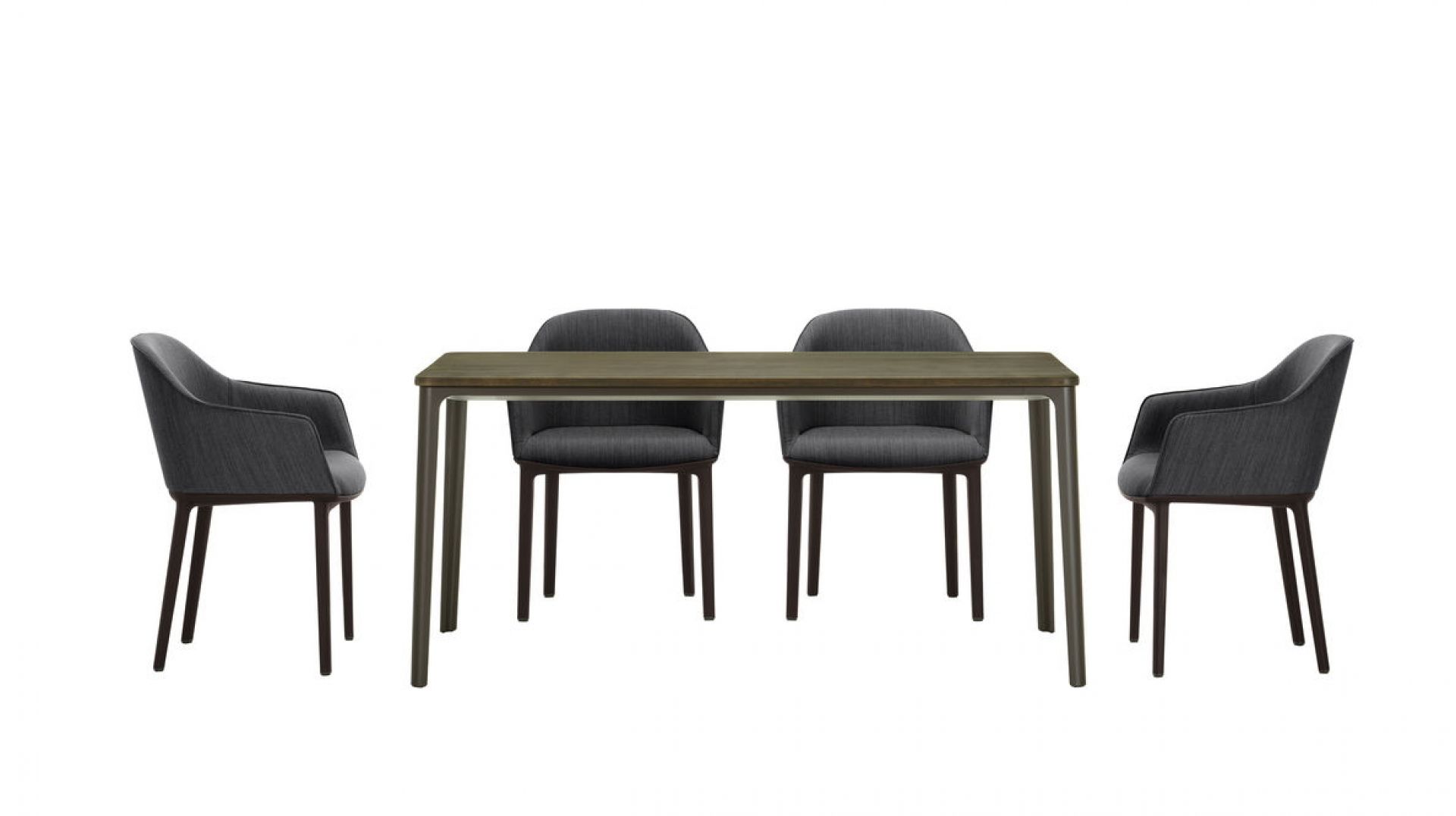 Softshell Chair Vierbeinfuss Stuhl Vitra
