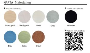 MARTA Minimalistischer Holztisch Das ganze Leben