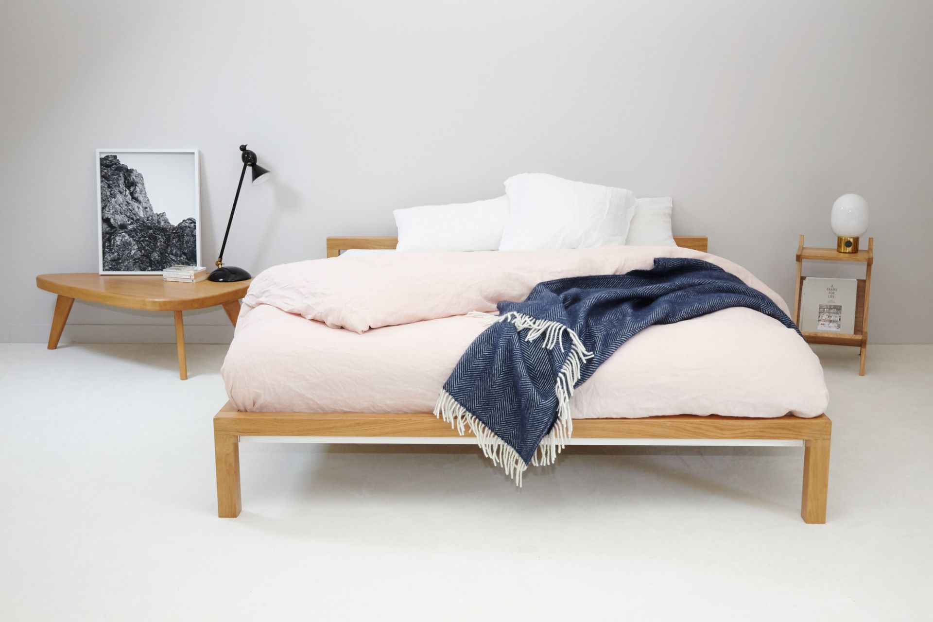 Pure Bett Eiche 180 x 200 cm Hans Hansen