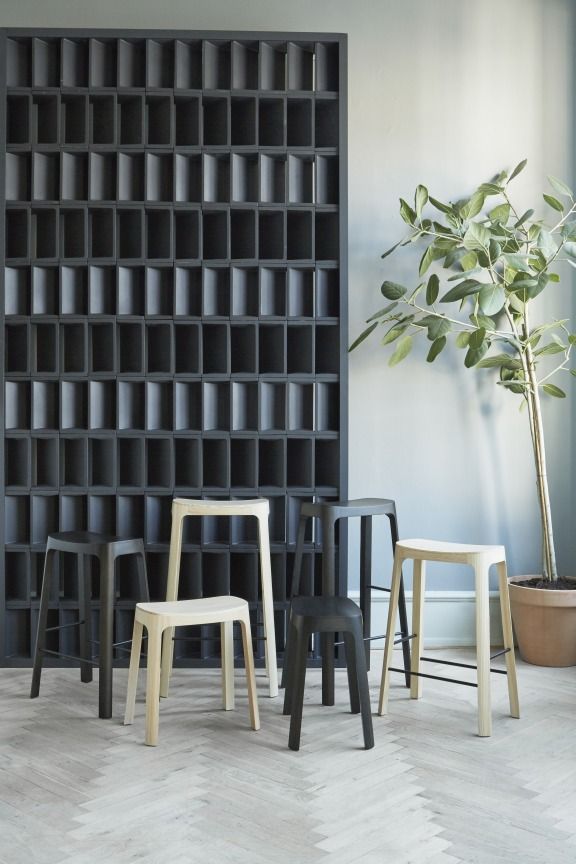 Crofton Stool Hocker Please wait to be seated