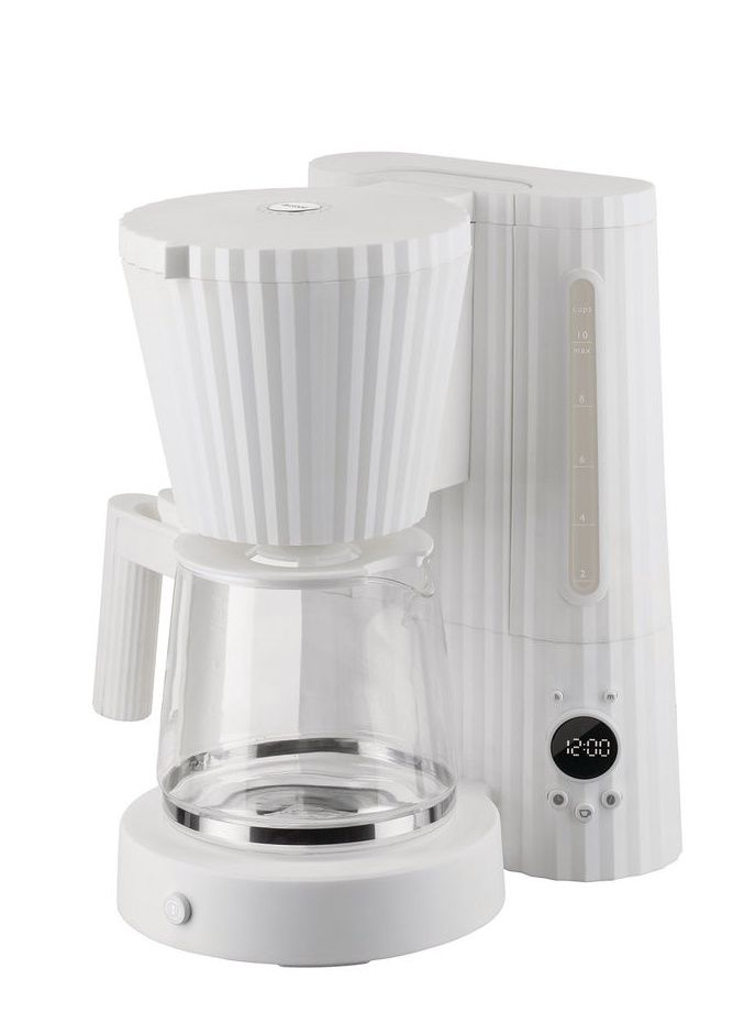 MDL14 Plissé Filterkaffeemaschine Alessi Weiss