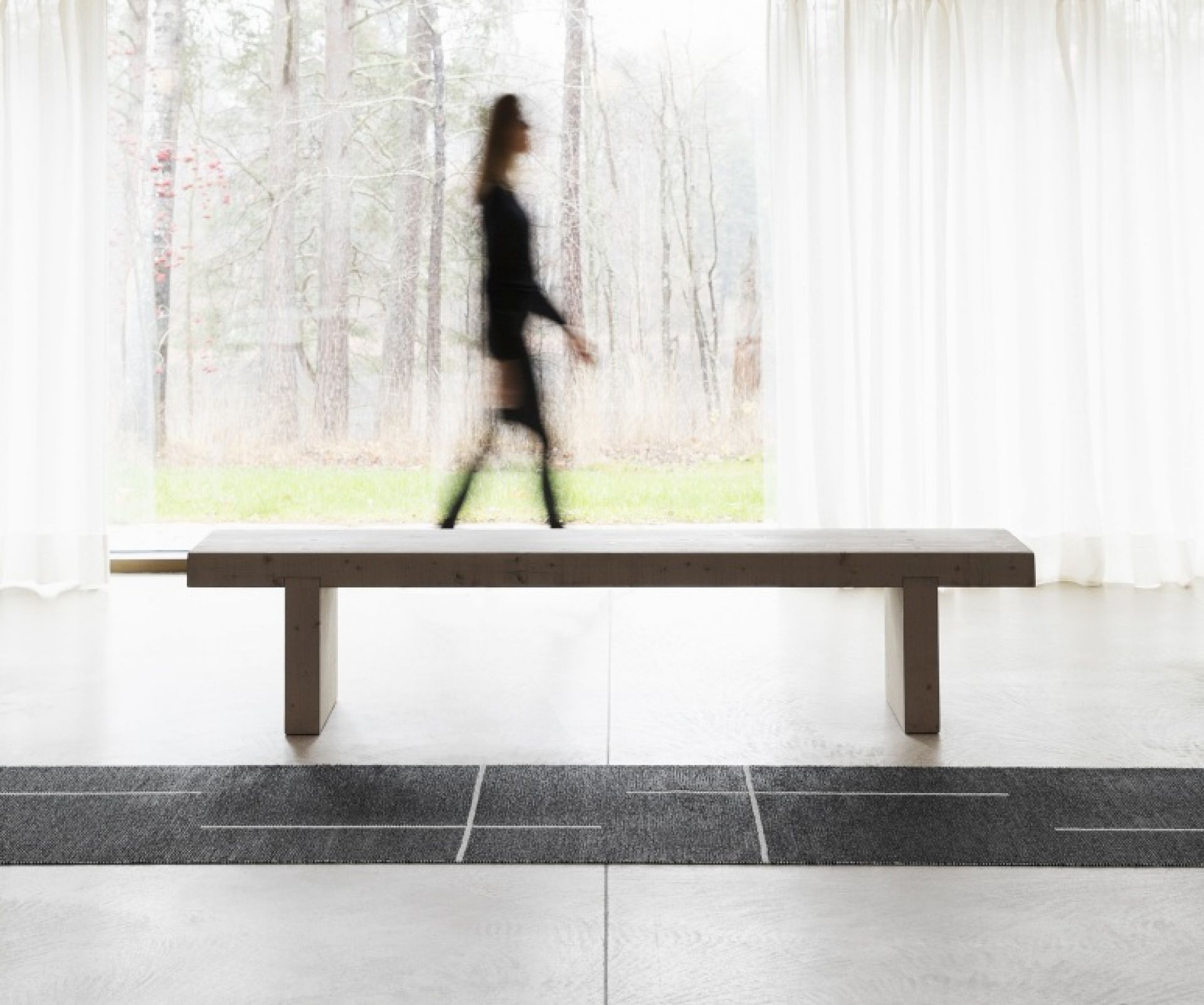 Fred Kunststoffteppich 70 x 270 cm Pappelina