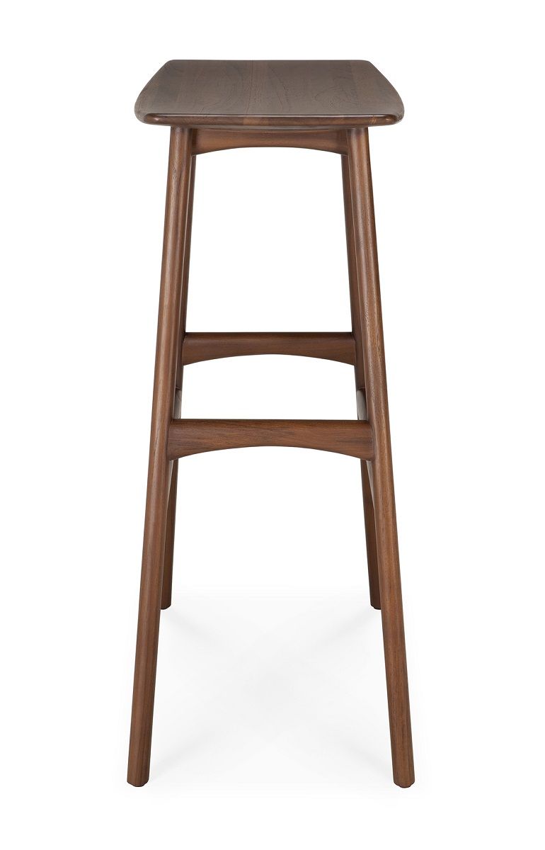 Osso Barhocker Teak dunkelbraun Ethnicraft