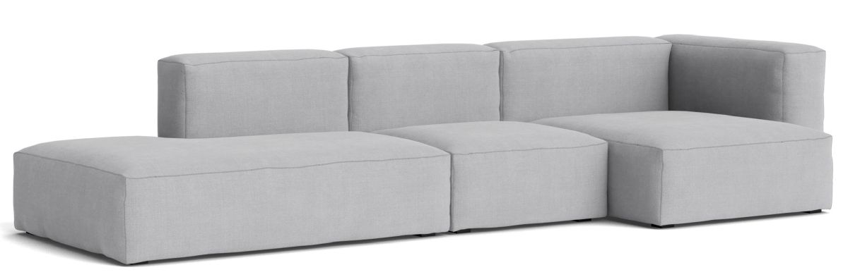 Mags Soft Sofa 3-Sitzer Combination 4 mit Armlehne rechts Hay