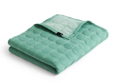 Mega Dot Organic Quilted bed cover Tagesdecke Hay