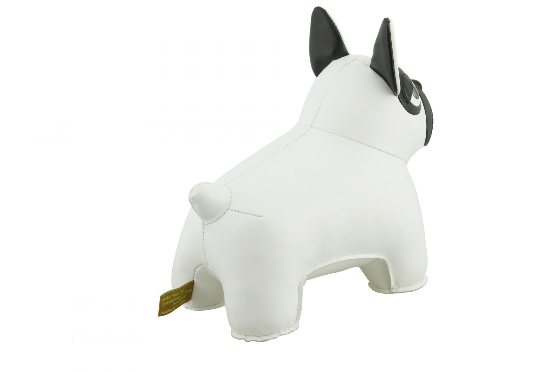 Buchstütze Classic French Bulldog Weiß/Schwarz Züny EINZELSTÜCK