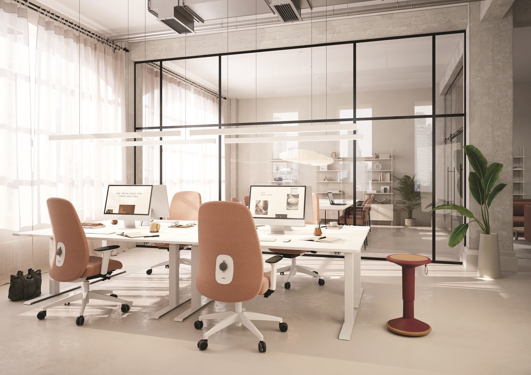 ECO UP Sitzhocker Interstuhl