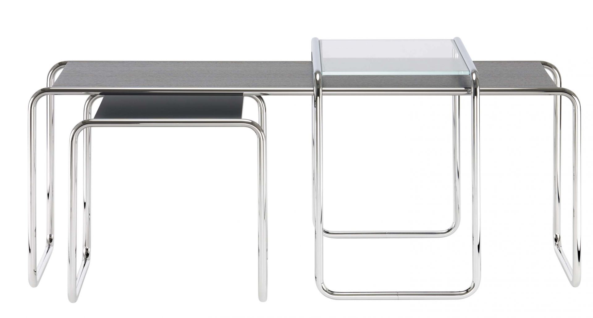 B 10 Stahlrohr Klassiker Beistelltisch Thonet