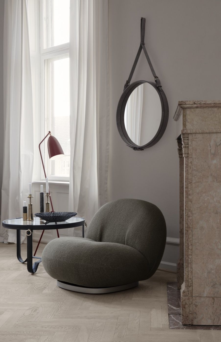 Adnet Coffee Table Couchtisch Gubi