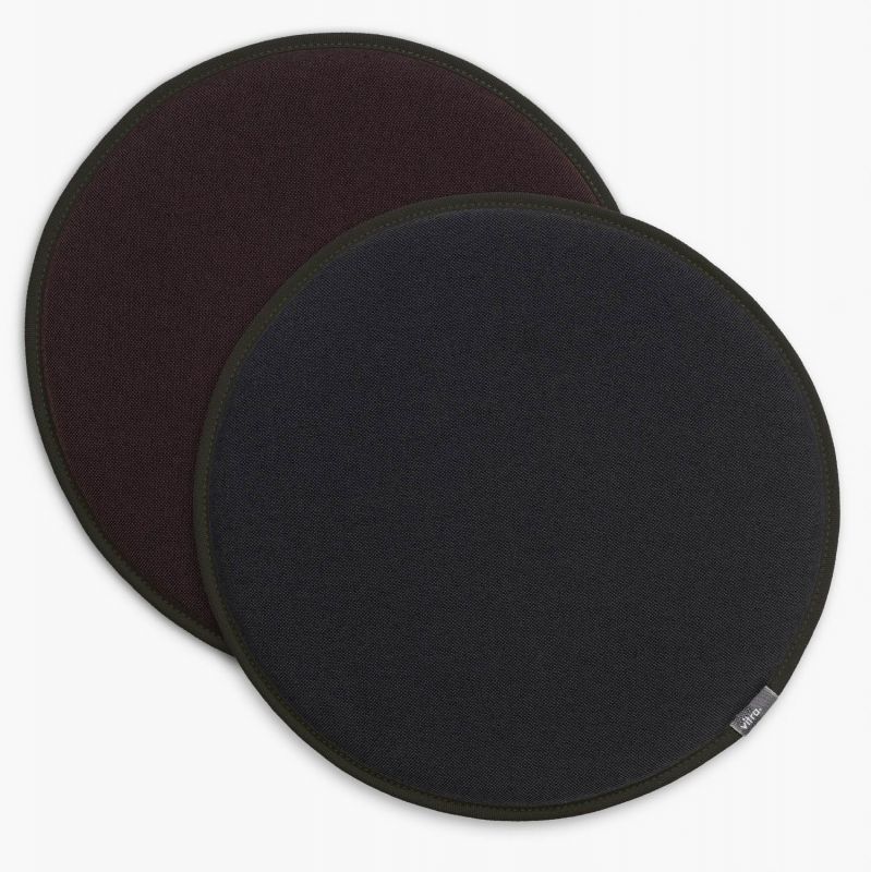 Seat Dot Sitzkissen Vitra-dunkelgrau-nero / kastanie-nero EINZELSTÜCK