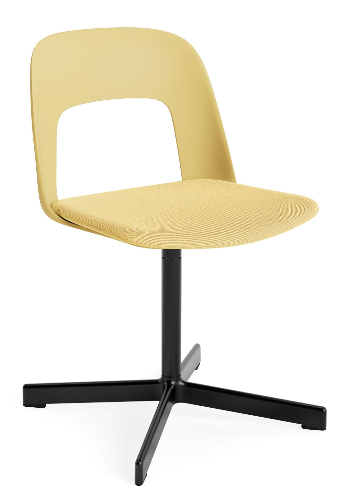 Layout Side Chair 133 4-Stern Drehfuß Stuhl Hay