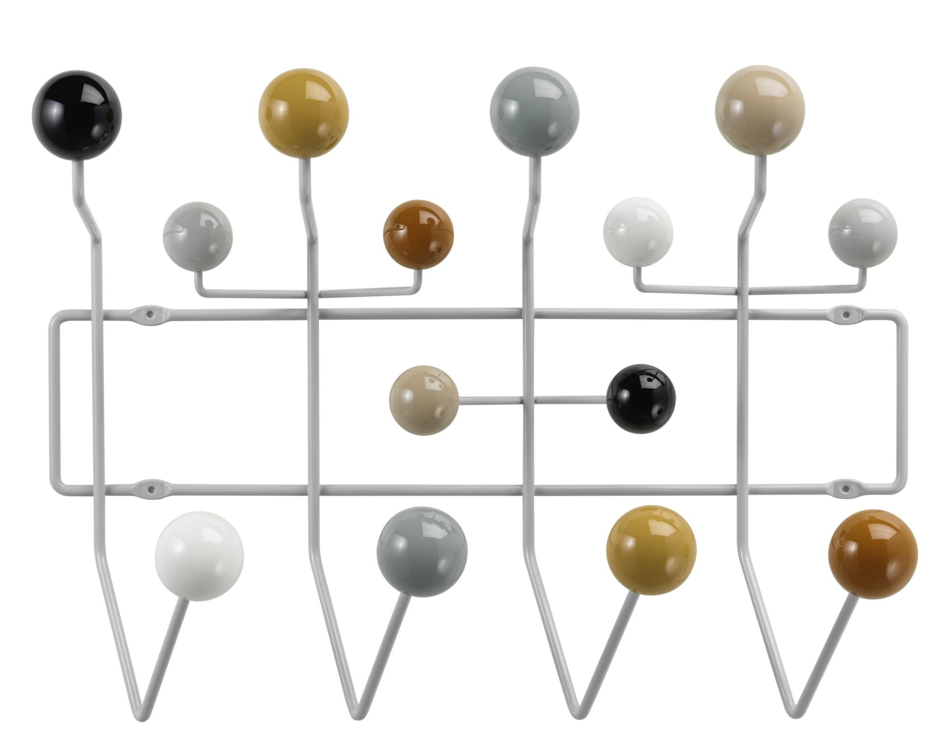 Eames Hang it all Garderobe Neutral Vitra NEUE VERSION  