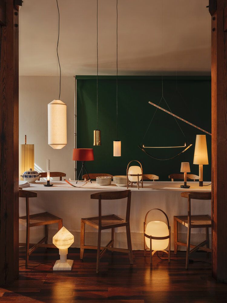 Zeleste Tischlampe Santa & Cole