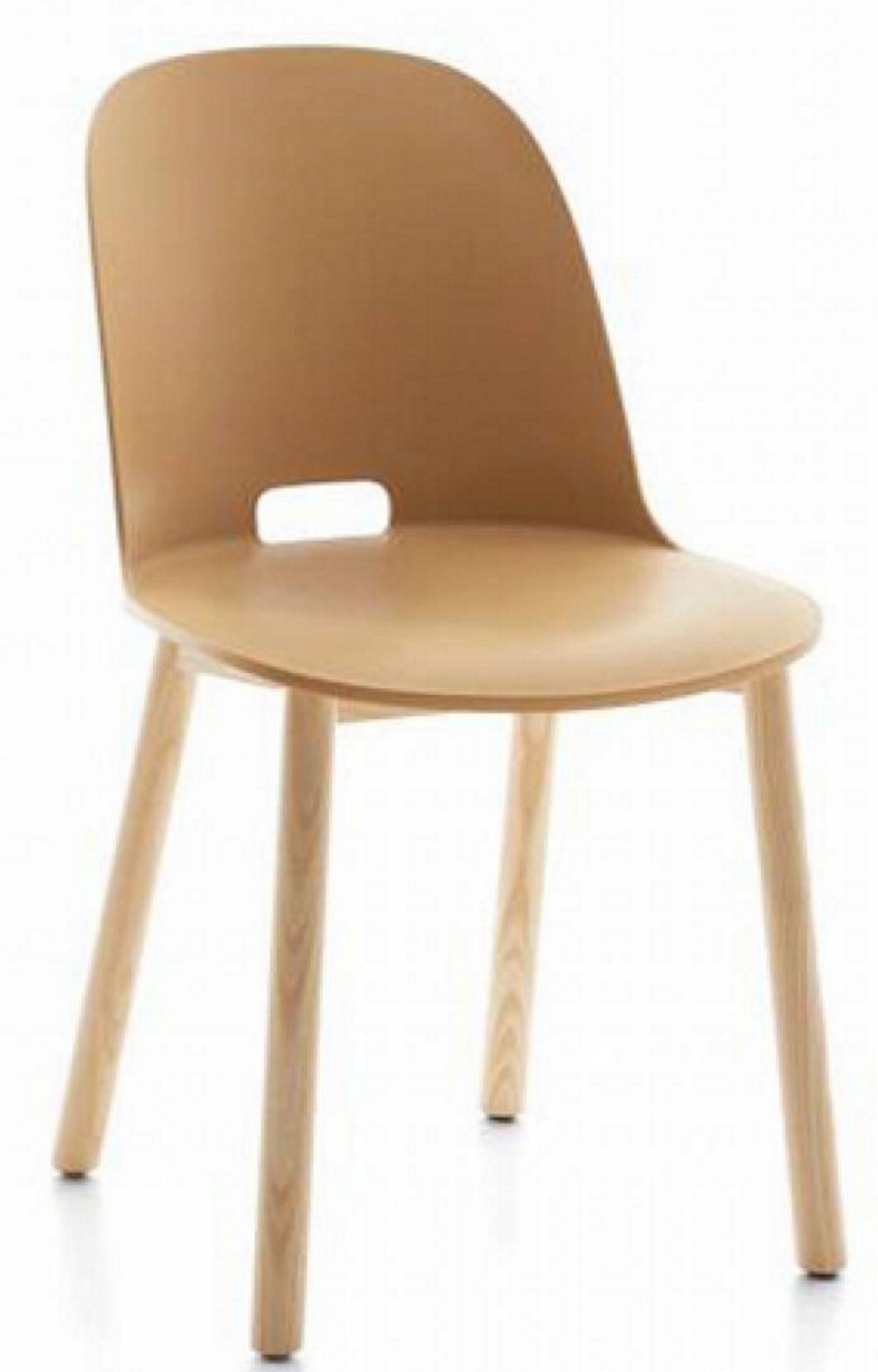 Alfi Chair Stuhl hoher Rücken Emeco-sand