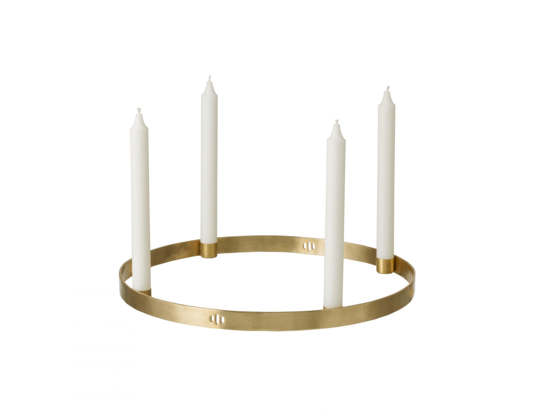 Candle Holder Circle Kerzenhalter groß messing Ferm Living EINZELSTÜCK